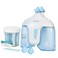 Nasal Irrigation System with 50 Salt Packets Electric Neti Pot Nose Wash Deep Cleaning Sinus Rinse Machine for Congestion Relief Runny Nose Itching (Blue)