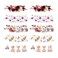 Nasogastric or Oxygen Tube precut Adhesive Tape Floral Mix x 10 Pack. (Right Side)
