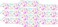 Nasogastric or Oxygen Tube precut Adhesive Tape Rainbow &amp; Unicorns x 10 Pack. (Left Side)