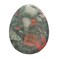 Natural African Bloodstone Water Drop Chakra Thumb Worry Stone,Stress Relax Healing Reiki Crystal Pocket Palm Stones