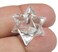 Natural Crystal Quartz Merkaba Sculpture, Clear Quartz Merkaba for Healing &amp; Balance, Small Merkaba Sculpture for Meditation.