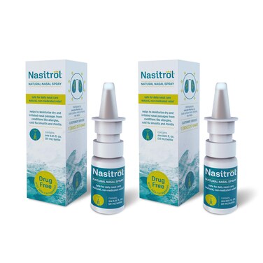 Natural Nasal Spray - All-Natural Saline Mist for Congestion and Daily Nose Care - Nasal Spray Essential for Cold and Flu Season - Instant Relief for Adults and Childrens - 25 mL Bottle