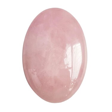 Natural Rose Quartz Oval Palm Pocket Healing Crystal Massage Spa Energy Stone,Healing Crystal for Therapy Geometry Chakra Balancing