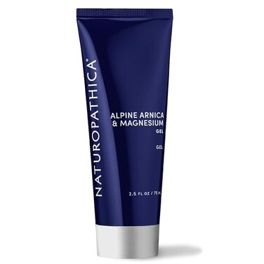 Naturopathica Alpine Arnica &amp; Magnesium Gel, Cooling Massage Gel with Menthol for Muscle Discomfort and Relaxation, 2.5 fl oz