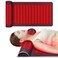 New Leather Red Light Therapy Mat with Neck Support, Dual-Wavelength for Enhanced Pain Relief, 19.0 * 35.8In