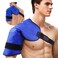 NEWGO Shoulder Ice Pack Wrap for Injuries Reusable Gel Ice Pack for Shoulder Pain Relief, Bursitis, Tendonitis, Swelling - Blue