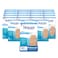 Nexcare Waterproof Bandages, Stays on in the Pool, Holds for 12 Hours, Clear Bandages for Knees and Elbows - 8 Pack Waterproof Bandages