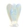 Opal Angel Crystals Healing Stones Spiritual Healing and Protection Guardian Statue Pocket Gemstone Decor Polished Peace Angel Figurine Meditation Love Gift for Women Men