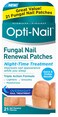 Opti-Nail Fungal Nail Renewal Patches, Night-Time Treatment Improves Nail Appearance While You Sleep, 21 Patches
