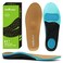 OrthoComfoot Plantar Fasciitis Shoe Insoles, Arch Support Insoles for Women &amp; Men, 220+ lbs Heavy Duty, Athletic Gel Shoe Inserts, Pain Relief &amp; Comfort, High Arch Support, Size Options Available