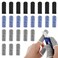 Ouligay 24Pcs Finger Cots Cut Resistant Finger Protectors Thumb Protector Finger Gloves Finger Sleeve Protectors for Garden, Kitchen, Work, Sculpture