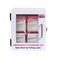 Outdoor Naloxone Overdose Emergency Kit Cabinet - 100% Waterproof - Wall Mounts (No Alarm or Lock, White)