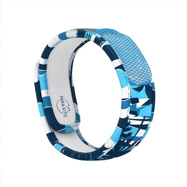 PARA'KITO Mosquito Insect &amp; Bug Protection Wristband - Mosquito Stickers &amp; Bug Spray Alternative - Summer Essentials, Beach Accessories, Hiking &amp; Camping Essentials - Natural Essential Oils (Islander)