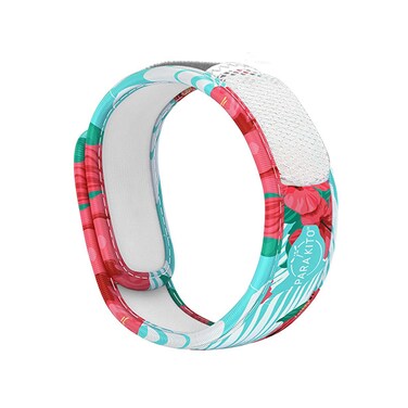 PARA'KITO Mosquito Insect &amp; Bug Protection Wristband - Mosquito Stickers &amp; Bug Spray Alternative - Summer Essentials, Beach Accessories, Hiking &amp; Camping Essentials - Natural Essential Oils (Paradise)
