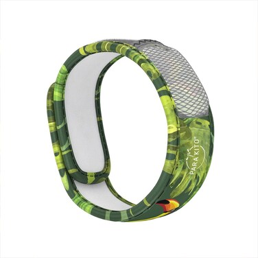 PARA'KITO Mosquito Insect &amp; Bug Protection Wristband - Mosquito Stickers &amp; Bug Spray Alternative - Summer Essentials, Beach Accessories, Hiking &amp; Camping Essentials - Natural Essential Oils (Tropical)