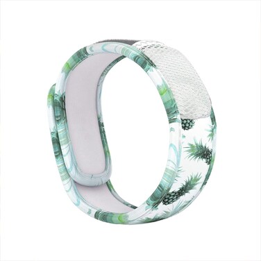 PARA'KITO Mosquito Insect &amp; Bug Protection Wristband - Mosquito Stickers &amp; Bug Spray Alternative - Summer Essentials, Beach Accessories, Hiking &amp; Camping Essentials -Natural Essential Oils (Pineapple)