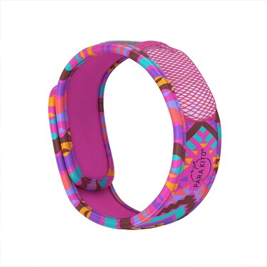 PARA'KITO Mosquito Insect &amp; Bug Repellent Wristband - Waterproof, Outdoor Pest Repeller Bracelet w/Natural Essential Oils (Native)