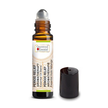 Period- Essential Oil Blend with Rosewood, German Chamomile, Clary Sage, Geranium &amp; Spearmint Essential Oils 10ml (0.33oz)
