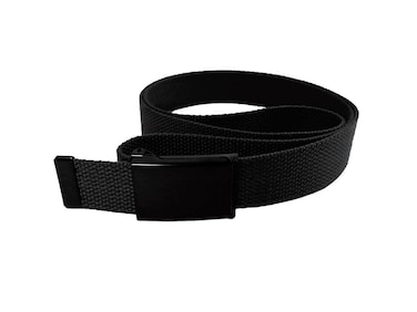 Permethrin Treated Mosquitoes, Flies, Ticks &amp; More Insect Repellent Size Adjustable Fabric Belt (Black) One Size Fits All!
