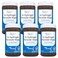 Pharma-C 3% Hydrogen Peroxide Wipes [6 pack - 40ct canisters] - First Aid. H202 Skin Safe Antiseptic Wound Cleaner.