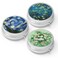 Pill Box 3 Compartment Medicine Pill Case,Portable Pill Box for Pocket or Purse Pill Box Decorative Metal Medicine Vitamin Organizer Unique Gift(3PCS-Van Gogh)