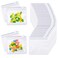 Pill Pouch Bags Zippered Pouch Set Reusable Baggies Clear Plastic Self Sealing Travel Medicine Organizer Storage Pouches with Slide Lock for Pills and Small Items(12 Pieces)