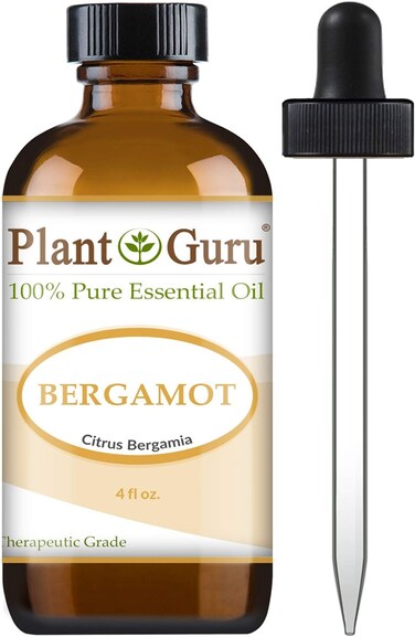 Plant Guru Bergamot Essential Oil 4 oz 100% Pure Undiluted Therapeutic Grade