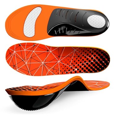 Plantar Fasciitis Arch Support Insoles - Welnove Heavy Duty High Arch Inserts Standing All Day, Fatigue Reduce - Orthotic Cushion for Foot Pain, Flat Feet, Heel Spurs, Man &amp; Women, Fit Most Shoes (XS)