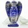 Pocket Guardian Angel with Serenity Prayer Card - Blue Lapis Lazuli Natural Crystal Healing - Gift for Yourselves and Your Loved Ones
