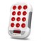 Portable Red Light Therapy, 660nm 850nm 1060nm Mini Handheld Red Near Infrared Light Device, 12 Triple Chip Clinical Grade LEDs, Rechargeable, Travel Case, Timer, for Face, Body, Pain, BO-60
