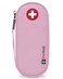 PracMedic Bags EpiPen Carry Case- Insulated Compact Epi Pens Carrying Case holds 2 Epipens or Auvi-Q, Inhaler, Antihistamine Meds for Immediate Access to Allergy Medications During Emergencies (Pink)