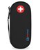 PracMedic Bags EpiPen Carry Case- Insulated Compact Epi Pens Carrying Case holds 2 Epipens or Auvi-Q, Inhaler, Medicines for Immediate Access to Allergy Medications During Emergencies (Black)