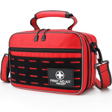 Premium 450 Piece Large First Aid Kit for Home, Travel, Camping, Car, Hiking &amp; Outdoor Emergencies - Emergency Medical Kits, Home &amp; Businesses Medical Supplies