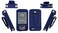 Premium Holster Case with Pocket (Lanyard Included) for Dexcom G7 &amp; Dexcom G6 (Navy)
