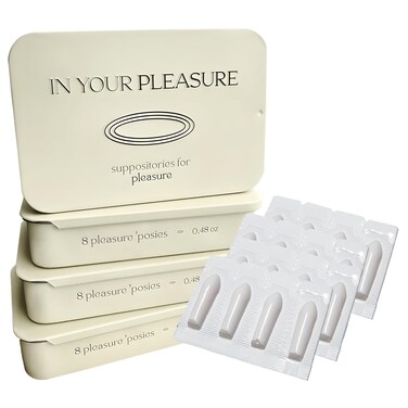 Prep   All-Natural Moisturizing Vaginal Suppositories with Squalene, Vitamin E, Hyaluronic Acid, Cocoa Butter &amp; Coconut Oil   Rapid Relief for Dryness &amp; Intimate Hydration   8 Count
