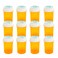 Prescription Reversible Thumb Tab Vials,Pill Bottles with Child Resistant Cap,Empty Medicine Bottles with Caps,Medicine Container for Personal Medication &amp; Pharmacy.(30dram,12pcs)