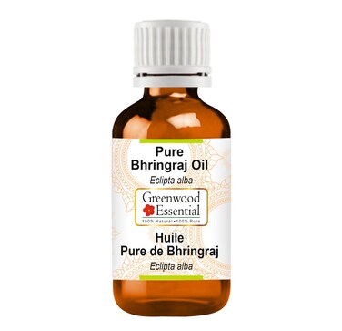 Pure Bhringraj Oil (Eclipta alba) Premium Therapeutic Grade for Hair, Skin &amp; Aromatherapy 30ml (1.01 oz)