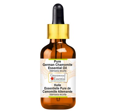 Pure German Chamomile Essential Oil (Matricaria recutita) Steam Distilled 5ml (0.16 oz)