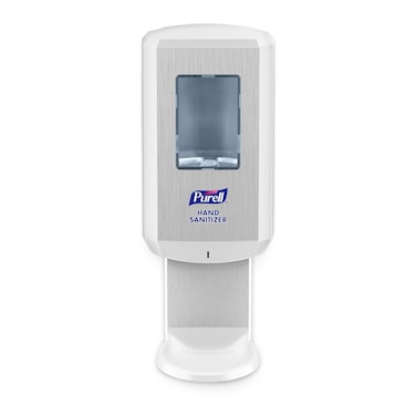 PURELL CS6 Automatic Hand Sanitizer Dispenser, White, for 1200 mL PURELL CS6 Hand Sanitizer Refills (Pack of 1) - 6520-01