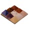 Purpledip Navagraha Nine Stone Pyramid: Hand Polished Natural Healing Authentic Semi-Precious Rocks for Vaastu Feng Shui Positive Energy (10976)