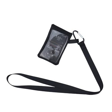 rainbowstar Diabetes Supplies Pouch with Lanyard Hook Touchscreen Transparent Window for Dexcom Receiver G7 Case Blood Glucose Meter Pouch