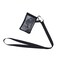 rainbowstar Diabetes Supplies Pouch with Lanyard Hook Touchscreen Transparent Window for Dexcom Receiver G7 Case Blood Glucose Meter Pouch