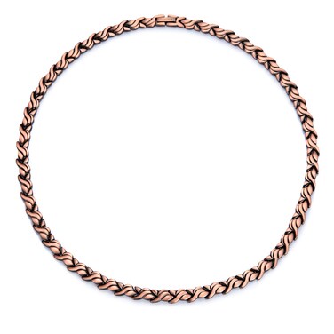 RainSo Womens Pure Copper Magnetic Necklace 3500 Gauss with Gift Box
