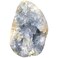 Raw Blue Celestite Crystal Geode Natural Healing Crystal Cluster Large Irregular Celestine Stone Home Decor 2-3 Lbs
