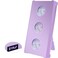 Red Light Therapy at Home - SMATFARM Infrared Healing Light Therapy Device 660nm and Near Infrared Light Lamp for Pain Relief LED 850nm Dimming and Timer, 45watts Infrared Light Therapy Lamp (Purple)