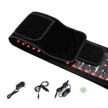 Red Light Therapy Belt, LED 660nm and Near Infrared 850nm Light Combo-Red Light Therapy Device for Full Body