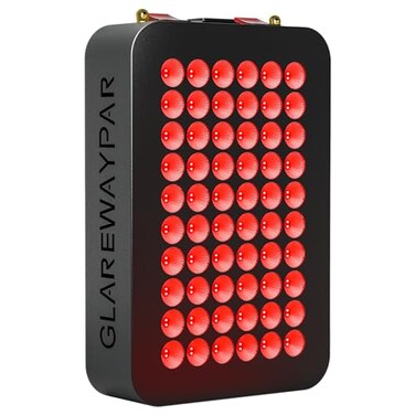 Red Light Therapy for Body Face, Infrared Light Therapy Light with RED 660nm, Near Infrared 850nm for Skin, Pain Relief, Anti-Aging, Energy, Black