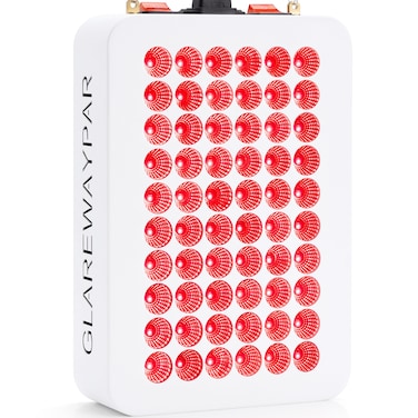 Red Light Therapy for Body Face, Infrared Light Therapy Light with RED 660nm, Near Infrared 850nm for Skin, Pain Relief, Anti-Aging, Energy, White