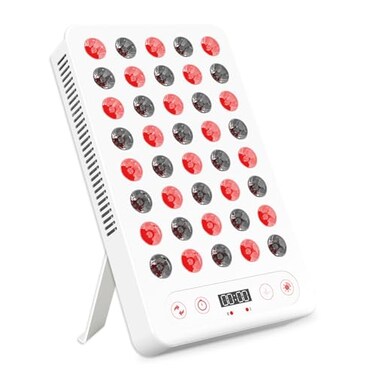 Red Light Therapy for Body,Red Light Panel 660nm 850nm, Built in Timer,40 LEDs,200w High Power Panel Used to Promote Sleep, Improve Body, Relieve Muscle Fatigue-Red Light Therapy for Face