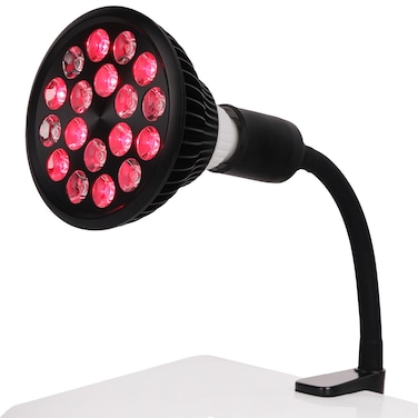 Red Light Therapy Lamp-54W 18 LED Infrared Light Therapy Device with Adjustable Lamp Holder, 660nm Red and 850nm Near Infrared Red Led Light for Skin and Pain Relief (Red2)
